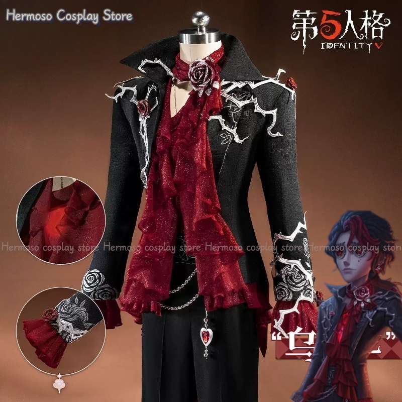 Women'S Accessories For Suit - Identity V 作曲家ウアイスネ コスプレ衣装 フレデリック・クライブルク テールコート