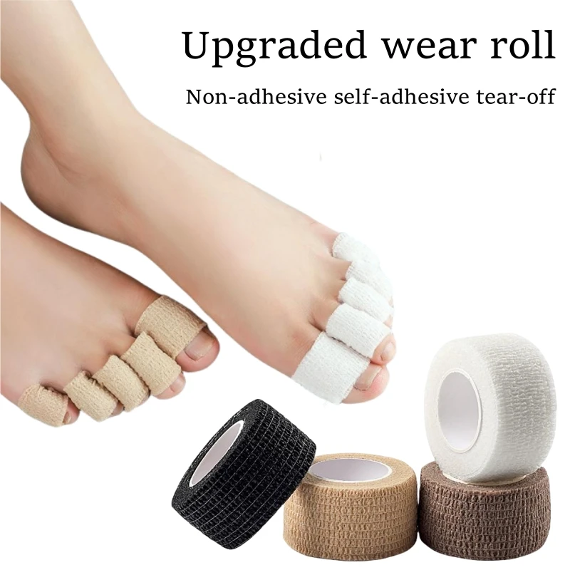 Women Accessories Bd - 女性用耐摩耗プロテクター,フィンガーセパレーター1ロール,ハイヒール用粘着インサート,フットケアステッカーアクセサリー