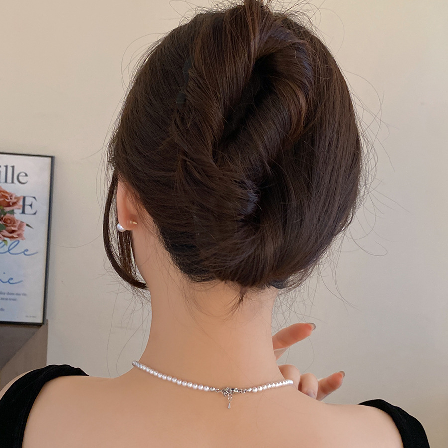 メタルU字型ヘアフォークコーム シンプルな後頭部ヘアピンクリ - Hair Fork Stick のレビューと価格