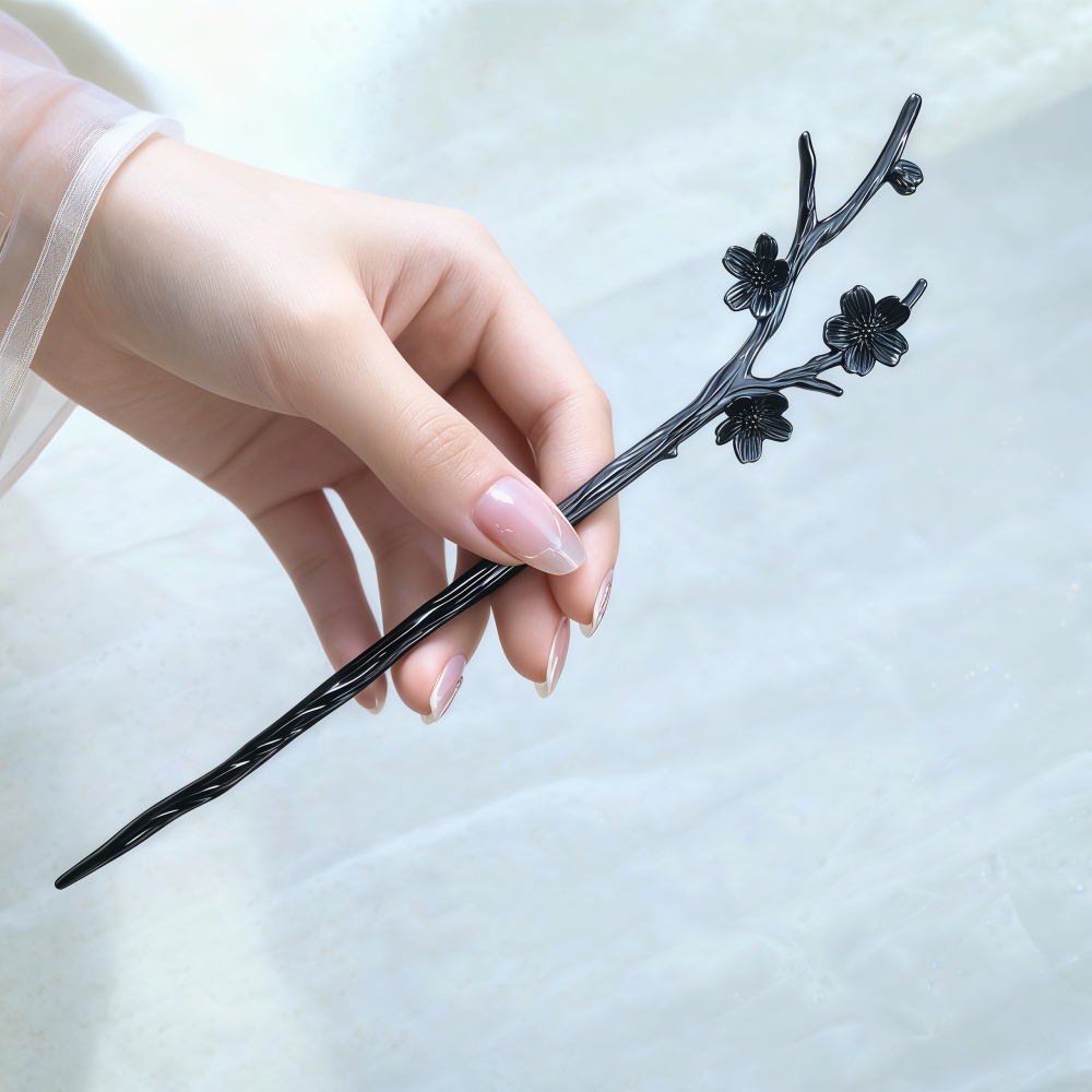 エナメル合金ヘアピン女性のための中国漢服挿入ヘアスティックピ - Hair Fork Stick のレビューと価格
