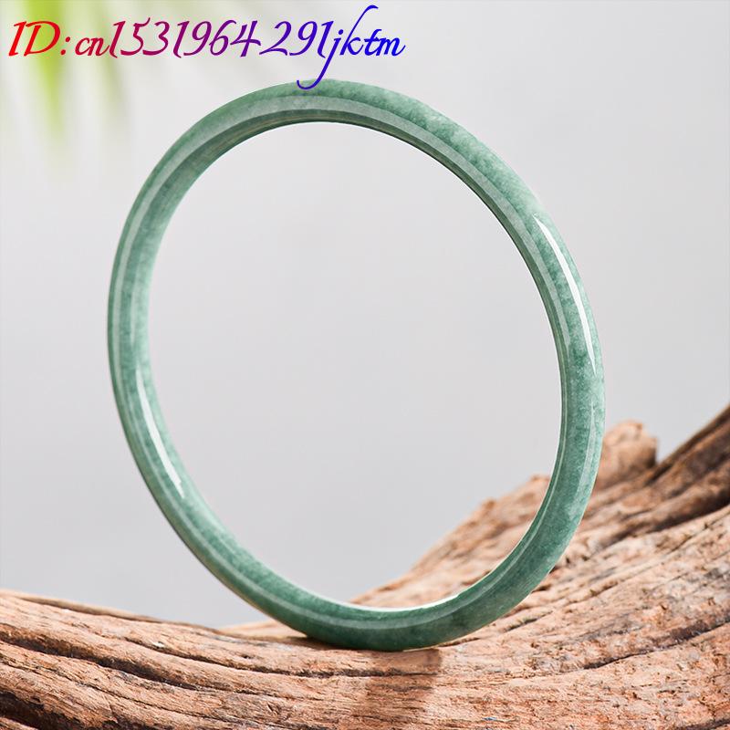 天然ビルマ翡翠ブレスレットバングル 本翡翠 デザイナーアクセ - Women'S Vintage Accessories のレビューと価格