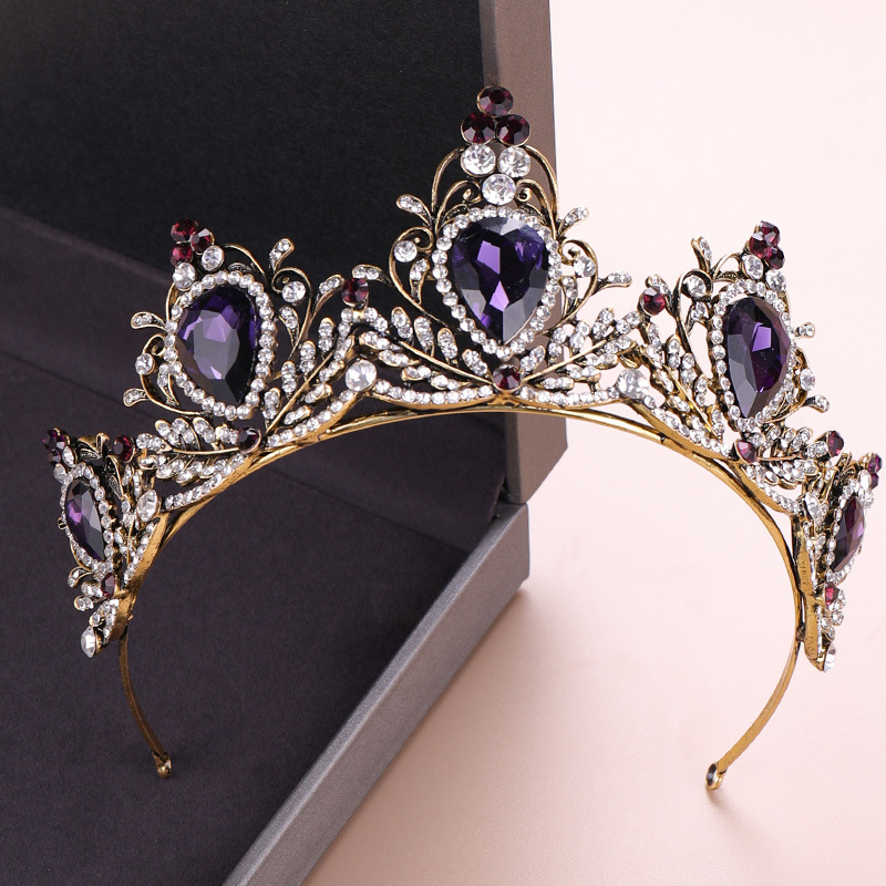 エレガントなクラウンヘッドピース バロックヴィンテージティア - Women'S Vintage Accessories のレビューと価格