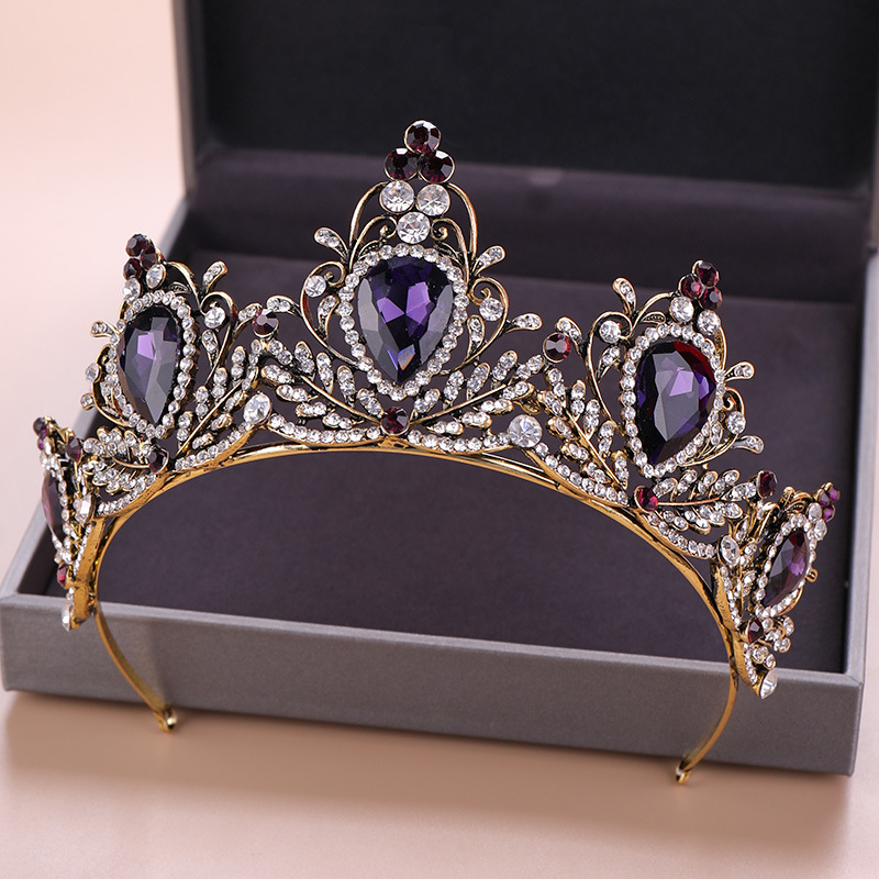 エレガントなクラウンヘッドピース バロックヴィンテージティア - Women'S Vintage Accessories のレビューと価格