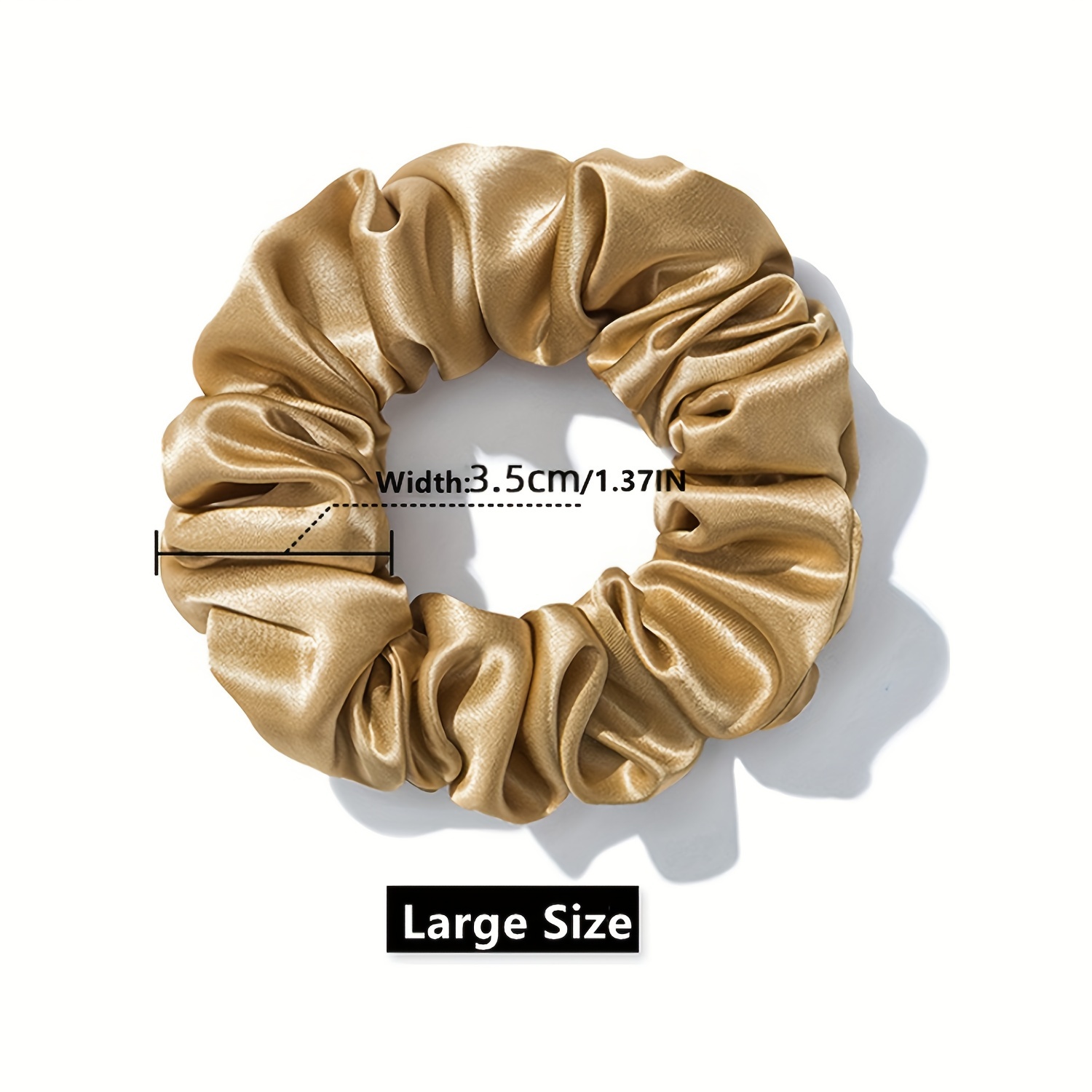 100% 22匁桑蚕シルクシュシュ、女性用ヘアフレンドリーな - Scrunchie Satin Set のレビューと価格