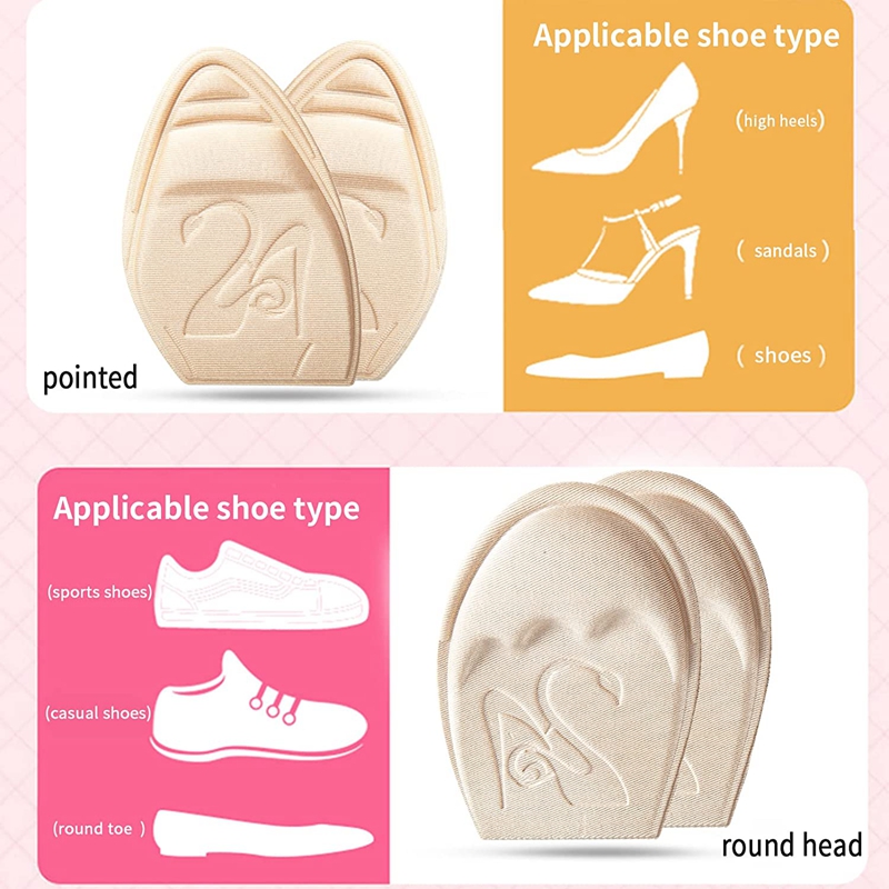 厚底スニーカー ハイヒール 足パッド サイズ調整可能 靴の中 - Women Accessories Bd のレビューと価格