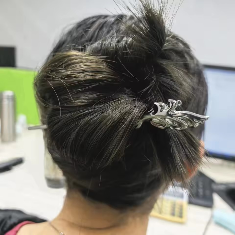 薬局日記合金ヘアピンアニメコスプレスタイリッシュなヘアアクセ - Hair Fork Stick のレビューと価格